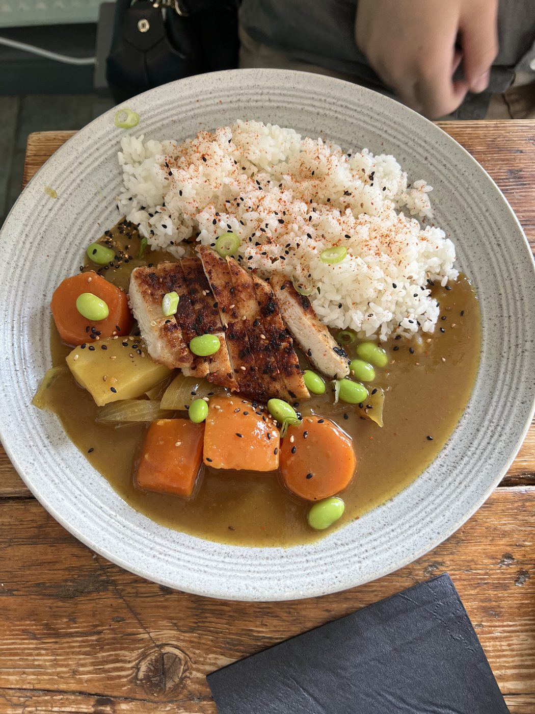Japanese curry & rice